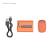 SmallRig 4965 - zamiennik akumulatora NP-FW50, USB-C, 1030mAh, pomarańczowy_4
